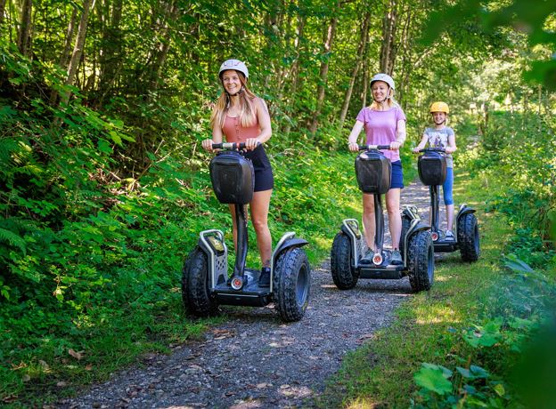 Auf Segway-Tour mit Alwin