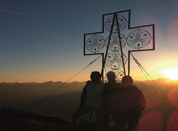 Sonnenaufgangswanderung auf die Mondspitze mit Angi