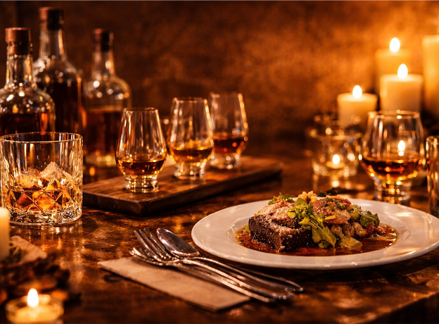 Whiskeydinner im Romantikhus