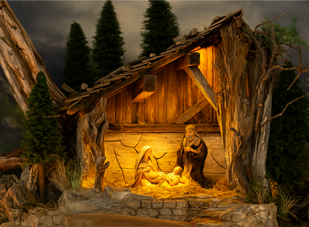 Krippenausstellung der Bürser Krippenfreunde