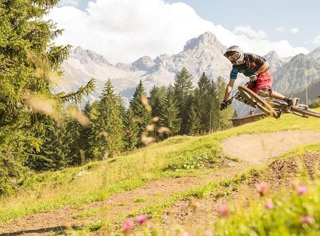 Bikepark Guiding im Bikepark Brandnertal mit Andi