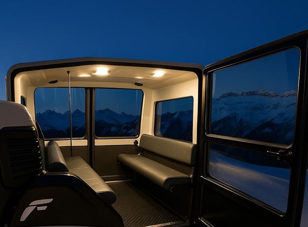 Ratrac-Fahrt mit Getränkestopp im FUCHSBAU