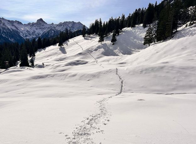 Schneeschuhwanderung zur Alpe Furkla
