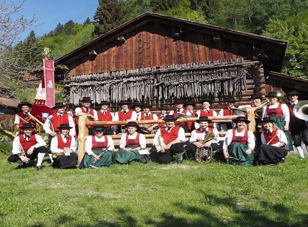 Sommerkonzert der Volks- und Dorfmusik Bürserberg